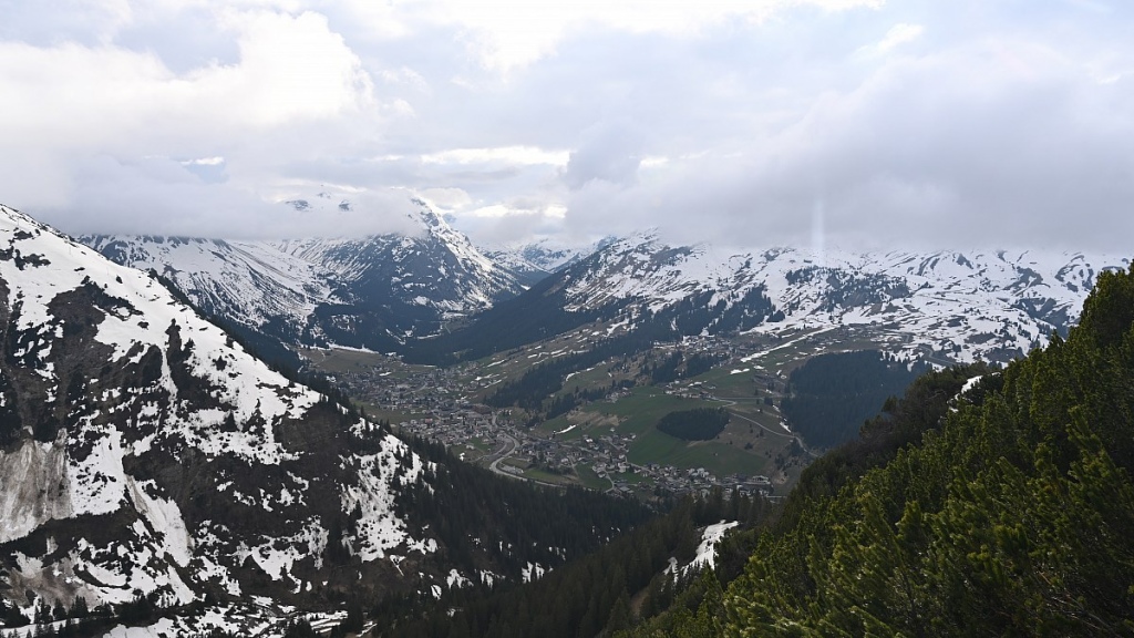 Веб-камера на склоне Лех, Австрия