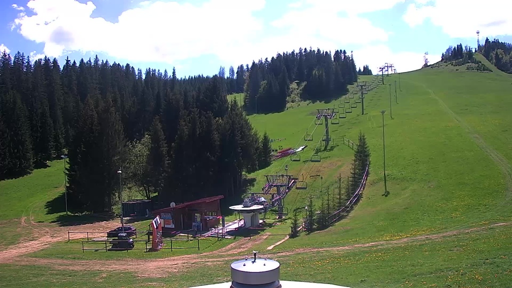 Веб-камера на склоне Доновалы, Словакия
